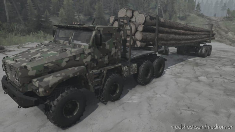 Ural “Alligator” Truck V18.12.19 for MudRunner
