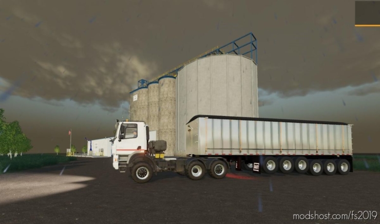 6 Axle Dump Trailer for Farming Simulator 19