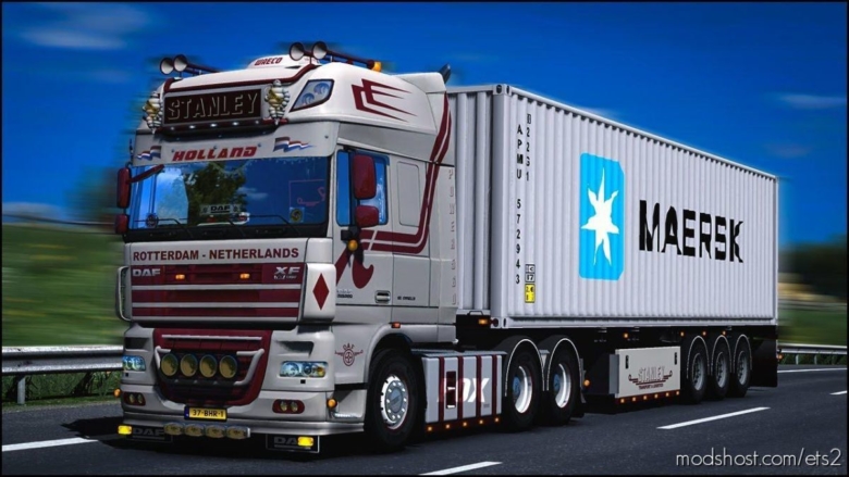 DAF XF 105 By Stanley Updated V1.7 for Euro Truck Simulator 2
