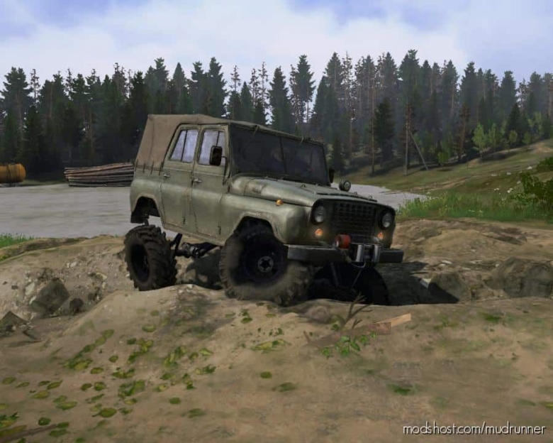 Finalization Of The Default UAZ 469 And 3151 for MudRunner