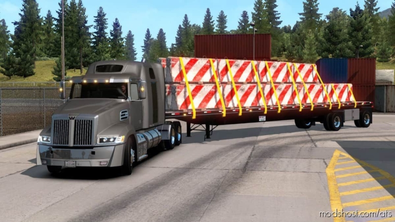 The Transcraft TL2000 Flatbed Ownable [1.38] for American Truck Simulator