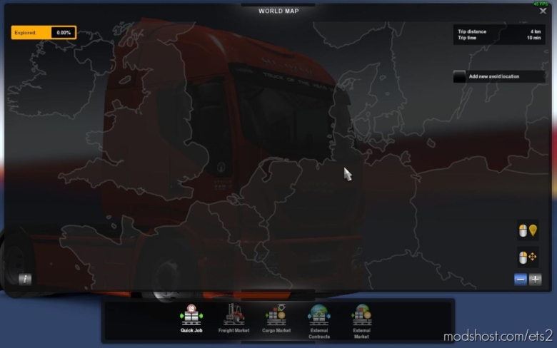 Deleted Europe [1.38] for Euro Truck Simulator 2