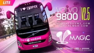 Volvo 9800 V2.5 for Euro Truck Simulator 2