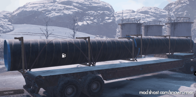 8 Slot Wide Trailer And More for SnowRunner