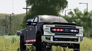 2020 Ford Ghost Police Truck V1.2.2.0 for Farming Simulator 19