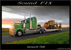 Sound FIX For Kenworth T908 V1.1 for American Truck Simulator