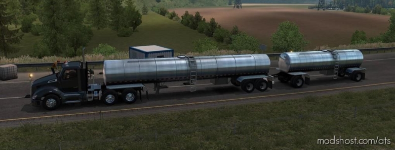 Food Grade Trailer In Traffic [1.38.X] for American Truck Simulator