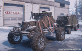 SnowRunner Vehicle Mod: TUZ OLD BA20 And Junk (Image #2)