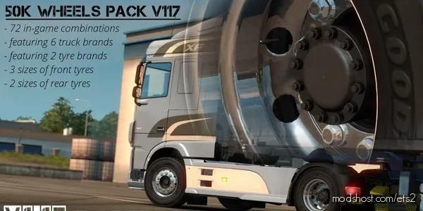Wheels Pack By 50Keda V5.2 for Euro Truck Simulator 2