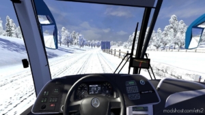 ETS2 Mod: First Snow Mod (6 Years OLD MOD) Reworked 1.31-1.38 (Image #3)