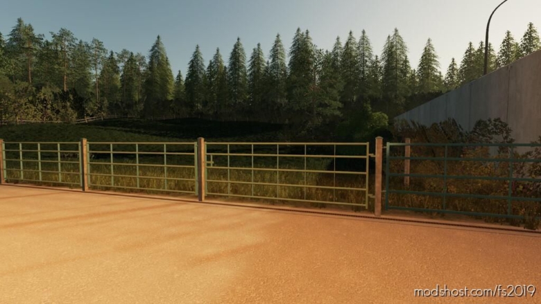Willow Fence Package (Prefab) for Farming Simulator 19