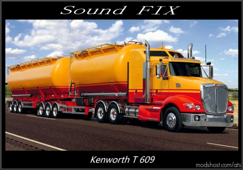 Sound FIX For Kenworth T609 V1.1 for American Truck Simulator