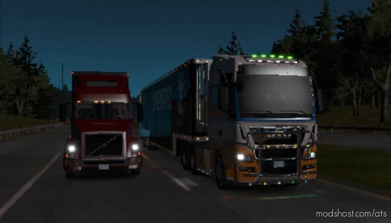 MAN TGX Truck In [1.38] for American Truck Simulator