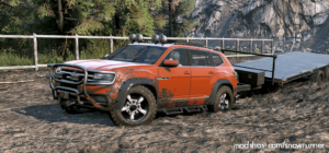 SnowRunner Car Mod: Volkswagen Atlas R-Line 2017 1.2.0 (Image #9)