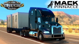 ATS Mod: Mack Pinnacle Truck Updated 1.38 (Image #3)