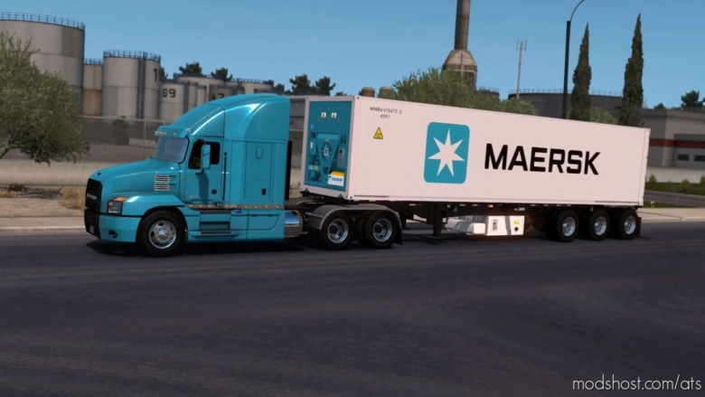 The Daikin Reefer Container Ownable [1.38] for American Truck Simulator