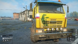 SnowRunner Truck Mod: Real Kamaz 64131 (Image #2)