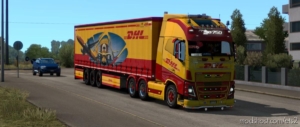 ETS2 Mod: Skin DHL TNT Trucks & Trailers 1.38 (Image #2)