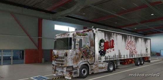 Rusty – Scanias + SCS Trailer for Euro Truck Simulator 2