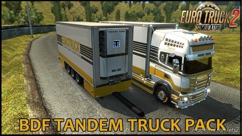BDF Tandem Truck Pack [1.38.X] V139.0 for Euro Truck Simulator 2