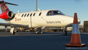 MSFS 2020 Livery Mod: Cessna CJ4 Loganair (Image #3)