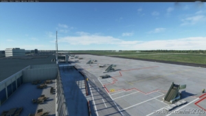 MSFS 2020 Mod: Eindhoven Airport / Eheh – Incl Custom Buildings V0.3 (Image #2)