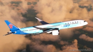 MSFS 2020 Livery Mod: China Southern Airline B787 (Image #2)