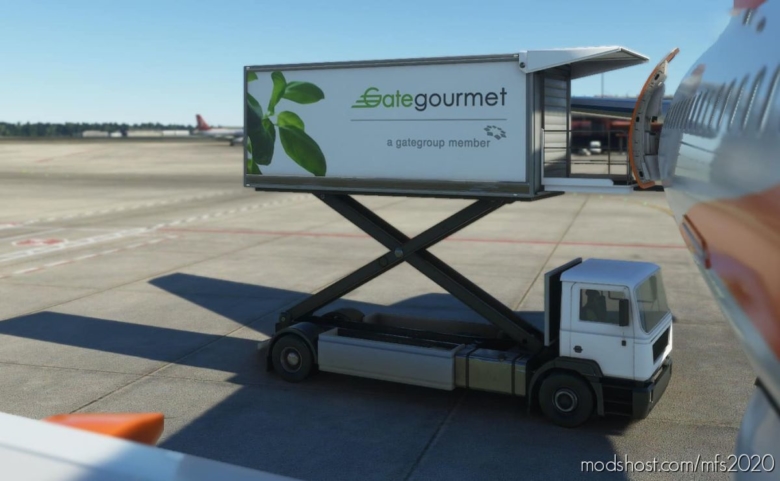 Gategourmet Catering Truck for Microsoft Flight Simulator 2020
