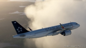 MSFS 2020 Mod: Asiana Star Alliance Special Livery For A320 And B787 (Image #2)