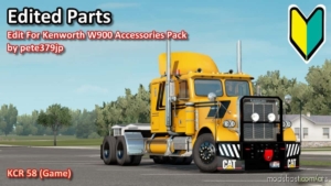 ATS Part Mod: Edit For Kenworth W900 Accessories Pack (V1.2) (Image #2)