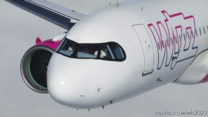 MSFS 2020 Livery Mod: A320 Neo Wizz AIR (Ha-Lja) 8K (Image #4)