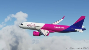 MSFS 2020 Livery Mod: A320 Neo Wizz AIR (Ha-Lja) 8K (Image #8)