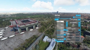 MSFS 2020 Scenery Mod: SAN Siro Stadium (Milan) (Image #4)