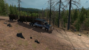 ATS Mod: Arctic Logs Trailers 1.38 (Image #2)