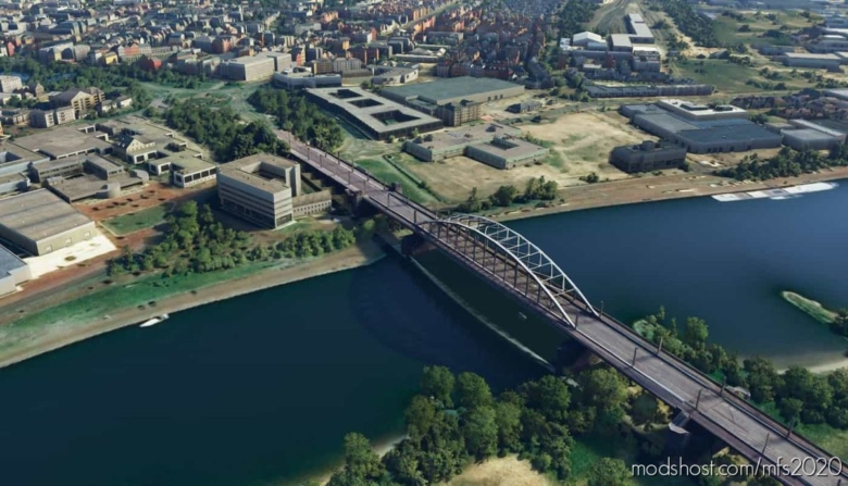 Arnhem – John Frost Bridge for Microsoft Flight Simulator 2020