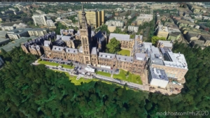 Glasgow (Scotland) Landmarks for Microsoft Flight Simulator 2020