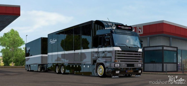Scania 143M The OLD Pirate [1.38] for Euro Truck Simulator 2