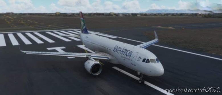 A320 South African Airways for Microsoft Flight Simulator 2020