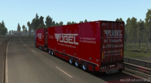 ETS2 Mod: Vogel Transporte Tandem Skin By Kript V1.1 (Image #3)