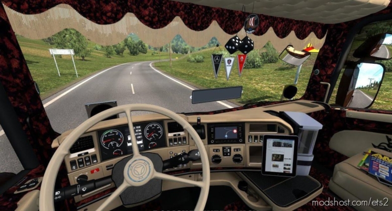 Scania Custom Interior [1.38] for Euro Truck Simulator 2