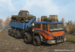 SnowRunner Truck Mod: Enhanced Azov 73210 “Tarrasque” M181 V (Image #3)