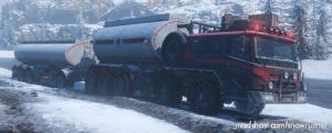 SnowRunner Truck Mod: Enhanced Azov 73210 “Tarrasque” M181 V (Image #5)