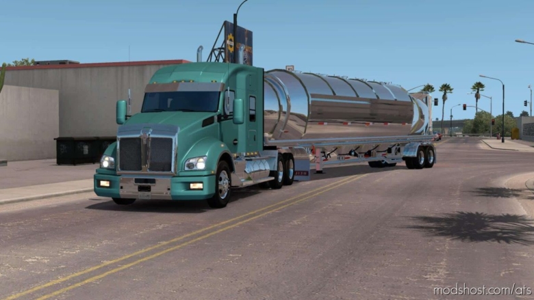 The Heil Superflo Pneumatic Tanker Ownable [1.38] for American Truck Simulator