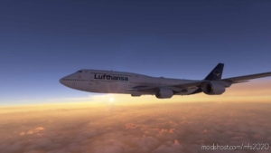 MSFS 2020 Mod: Lufthansa NEW Livery 747-8I (8K) (Image #2)