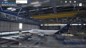 MSFS 2020 Mod: Lufthansa NEW Livery 747-8I (8K) (Image #3)