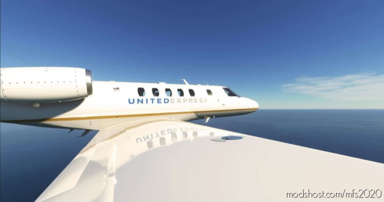 CJ4 United Express for Microsoft Flight Simulator 2020