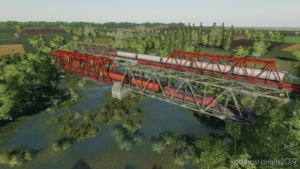 Train Bridges (Prefab) for Farming Simulator 19
