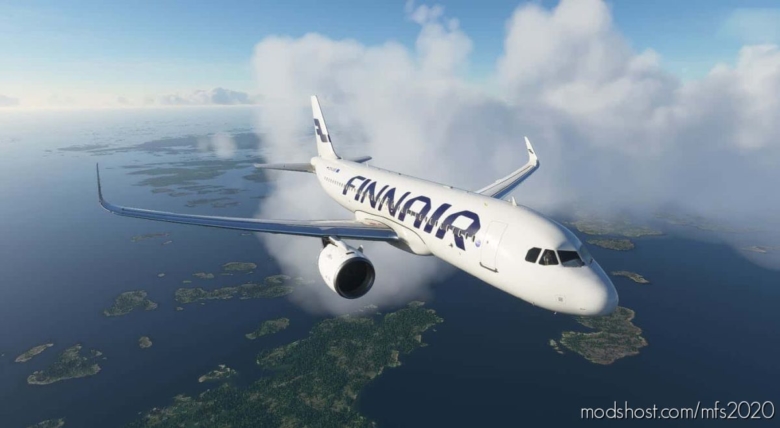 A320Neo Finnair 4K Livery for Microsoft Flight Simulator 2020