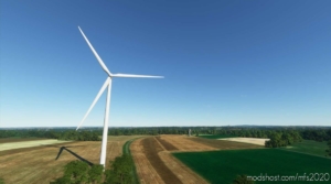 Azérables Wind Turbines Saint Sebastian Creuse France for Microsoft Flight Simulator 2020