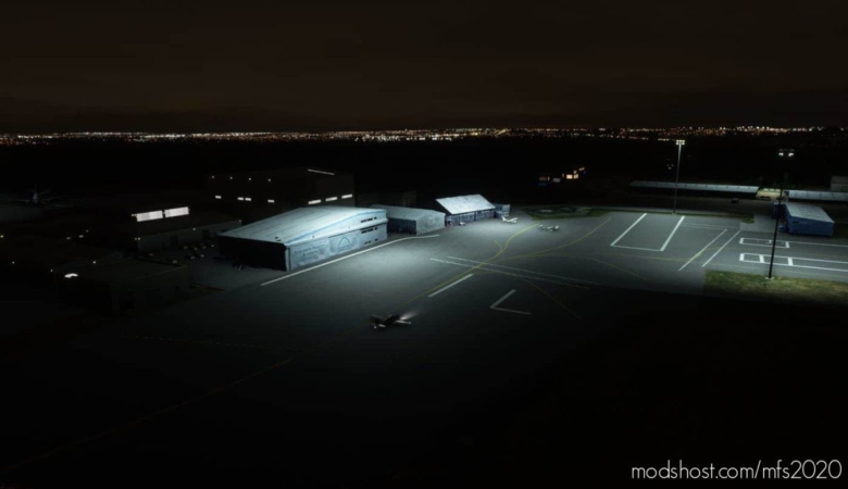 Newcastle Airport (Egnt) Scenery & Night Lighting Enhancements for Microsoft Flight Simulator 2020